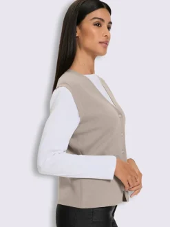 Gilet en tricot 50% viscose