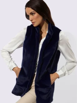 Gilet imitation fourrure qualité ultra-douce