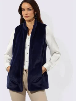 Gilet imitation fourrure qualité ultra-douce
