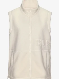 Gilet polaire à col haut avec poches et glissières