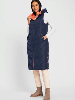 Gilets réversibles avec capuche et poches pratiques