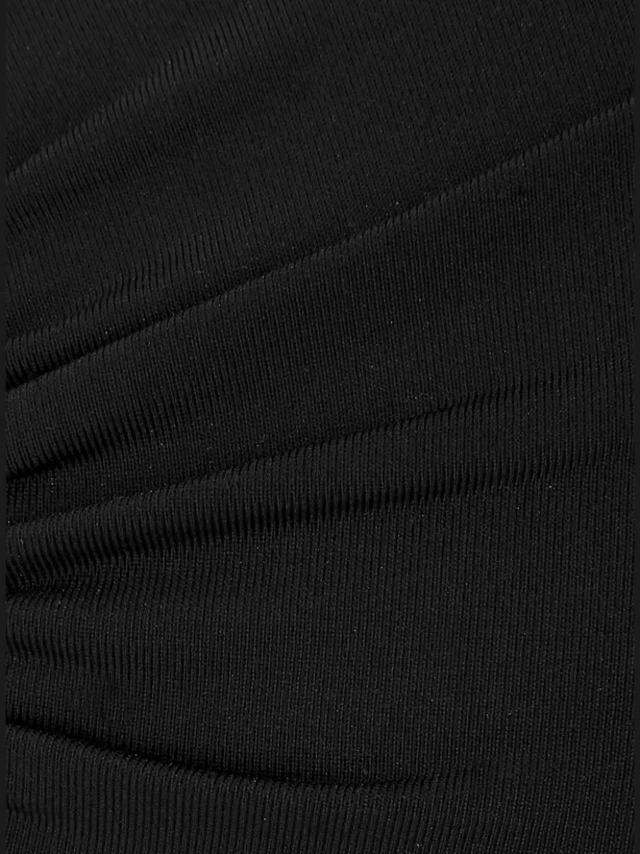 Haut de bikini à nouer avec bonnets garnissés