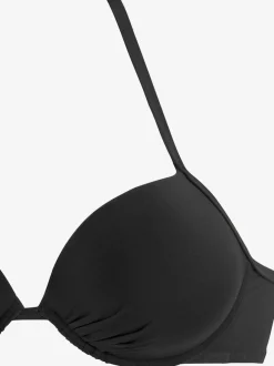 Haut de bikini push-up à nouer dans le cou avec bonnets rembourrés