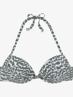Haut de bikini push-up à nouer derrière le cou