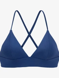 Haut de bikini triangle avec bonnets amovibles et bretelles réglables