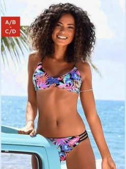 Haut de bikini triangle avec bonnets amovibles doux