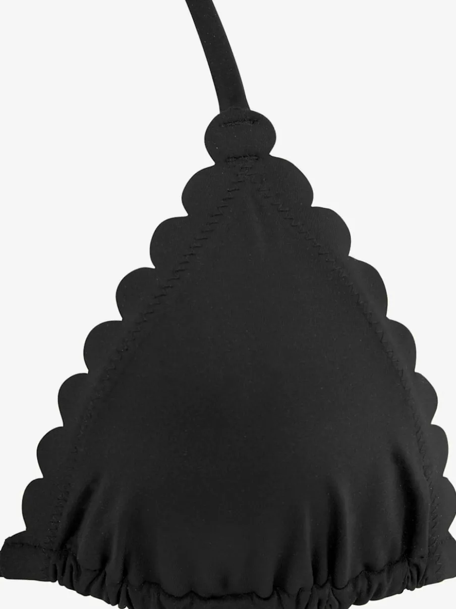 Haut de bikini triangle avec bonnets amovibles en microfibre douce