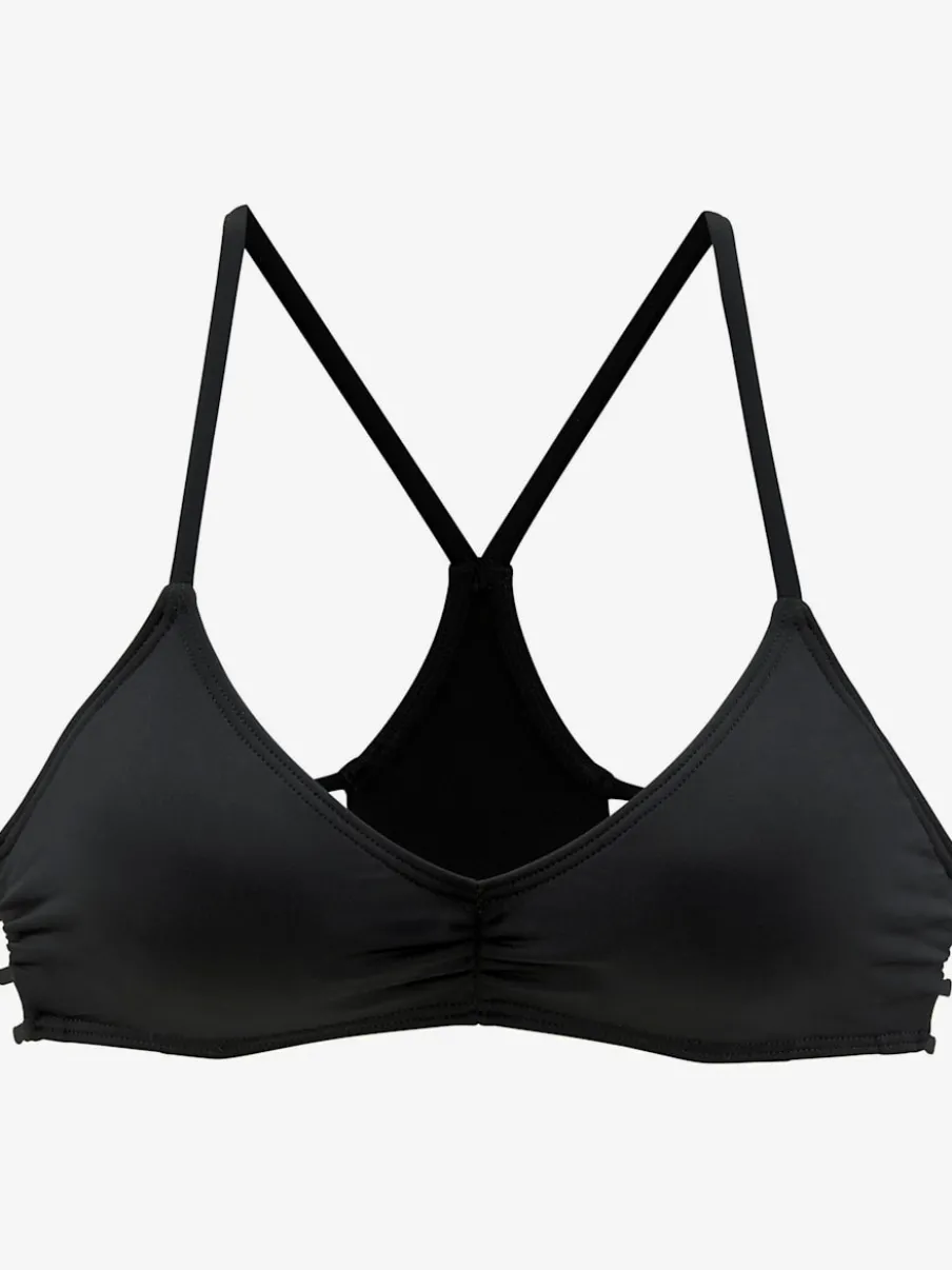 Haut de bikini triangle avec bonnets remplaçables en microfibre