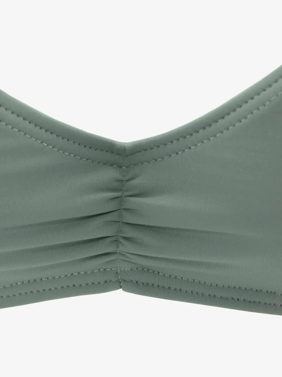 Haut de bikini triangle avec bonnets remplaçables en microfibre