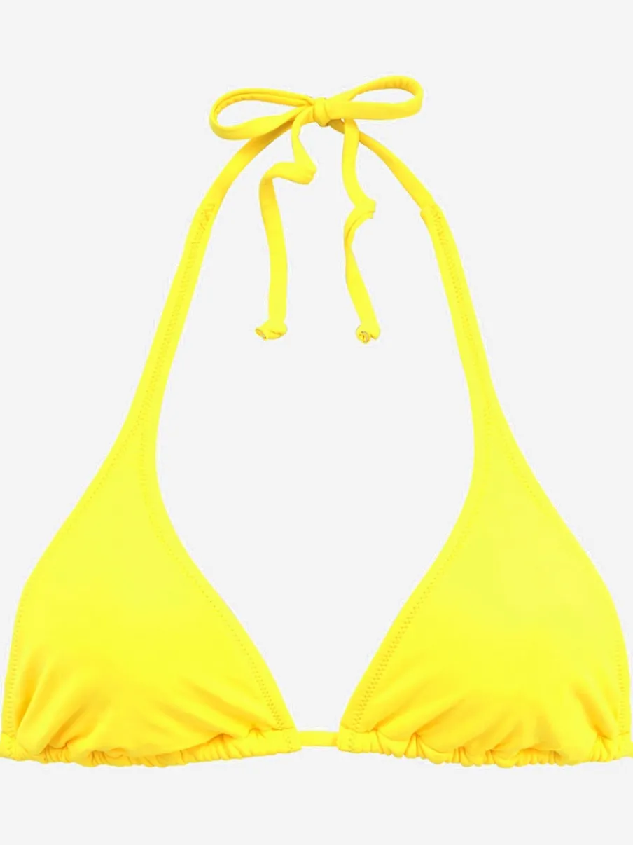 Haut de bikini triangle avec bonnets amovibles réglables