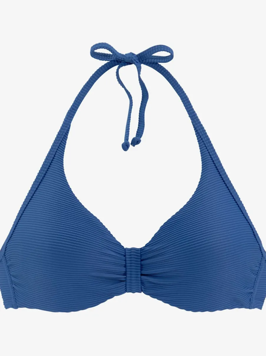 Haut de maillot de bain à armatures avec nouage dos