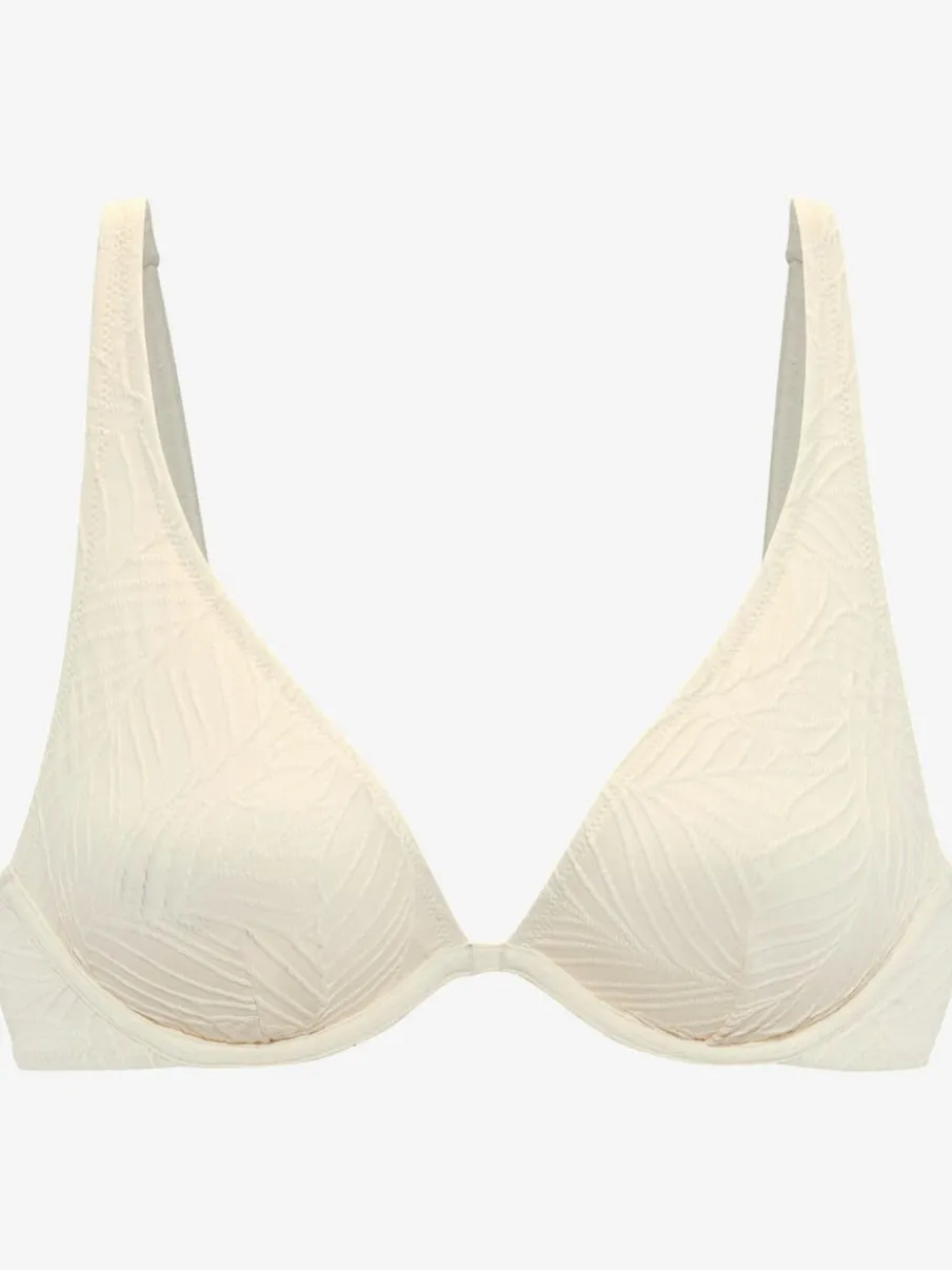 Haut de maillot de bain à armatures avec bonnets amovibles et bretelles ajustables