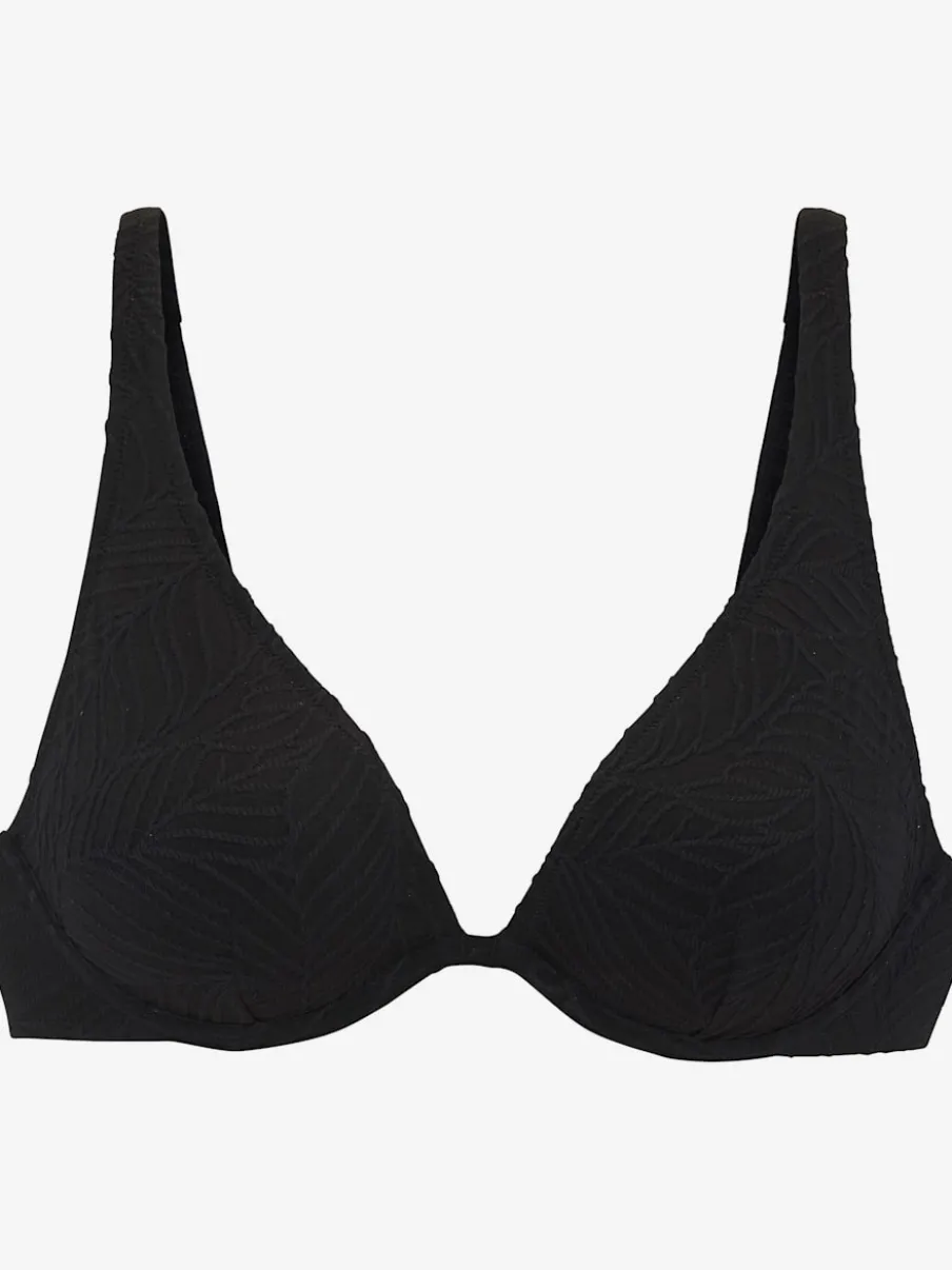 Haut de maillot de bain à armatures avec bonnets amovibles et bretelles ajustables