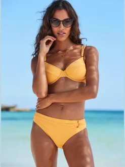 Haut de maillot de bain à armatures avec bretelles réglables