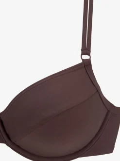 Haut de maillot de bain à armatures avec bretelles réglables
