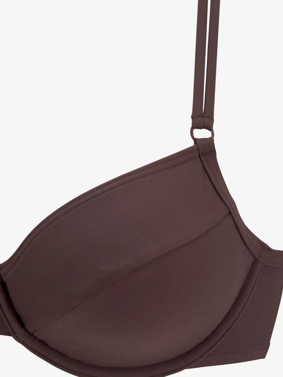 Haut de maillot de bain à armatures avec bretelles réglables