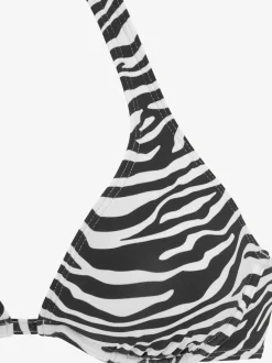 Haut de maillot de bain à armatures et bonnets amovibles