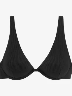 Haut de maillot de bain à armatures avec bonnets amovibles et bretelles réglables