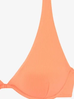 Haut de maillot de bain à armatures avec bonnets amovibles et bretelles réglables
