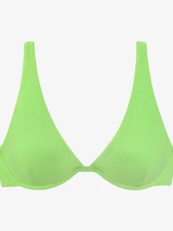 Haut de maillot de bain à armatures avec bonnets amovibles et bretelles réglables