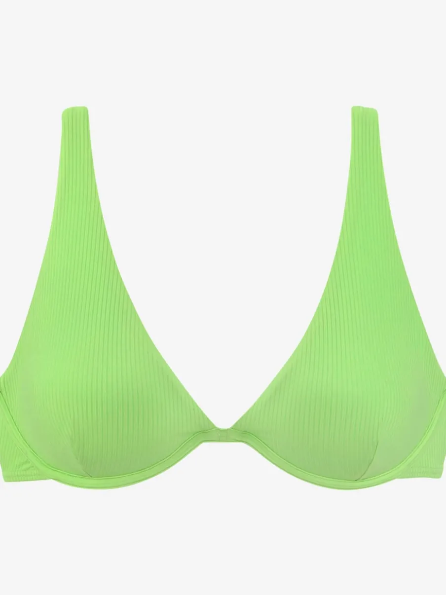 Haut de maillot de bain à armatures avec bonnets amovibles et bretelles réglables