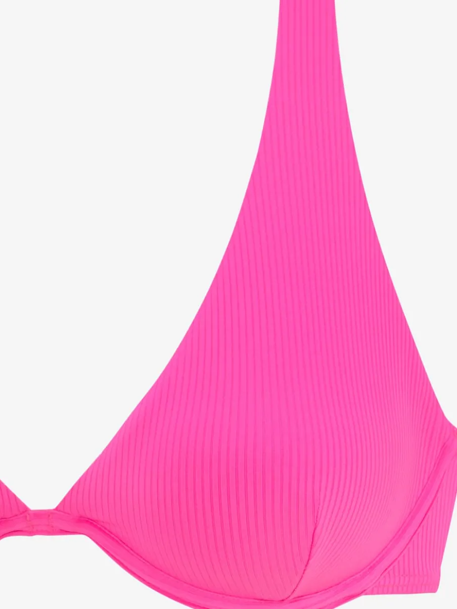 Haut de maillot de bain à armatures avec bonnets amovibles et bretelles réglables