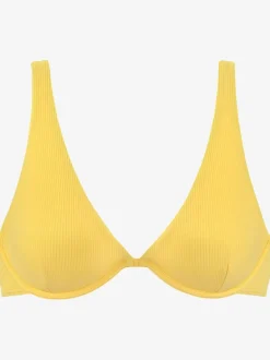Haut de maillot de bain à armatures avec bonnets amovibles et bretelles réglables