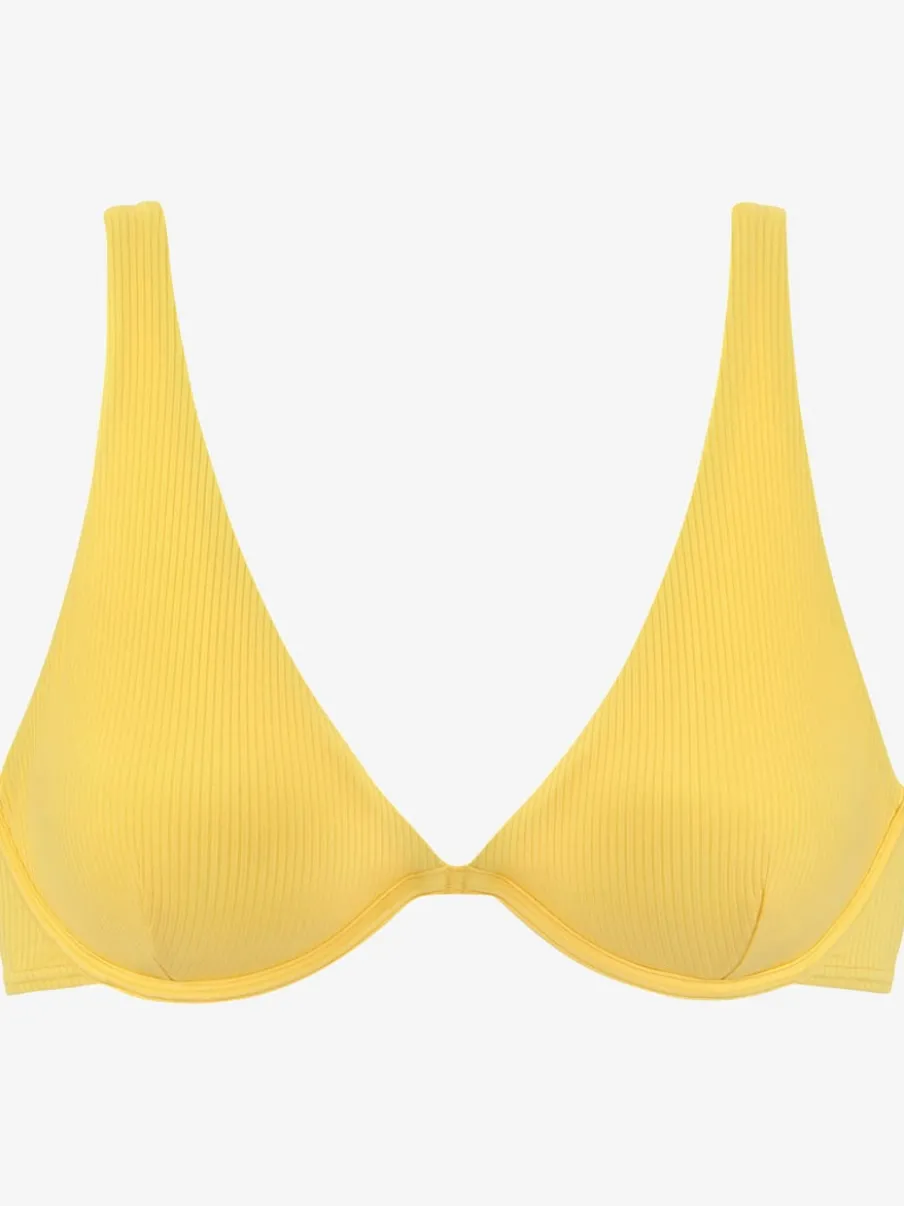 Haut de maillot de bain à armatures avec bonnets amovibles et bretelles réglables