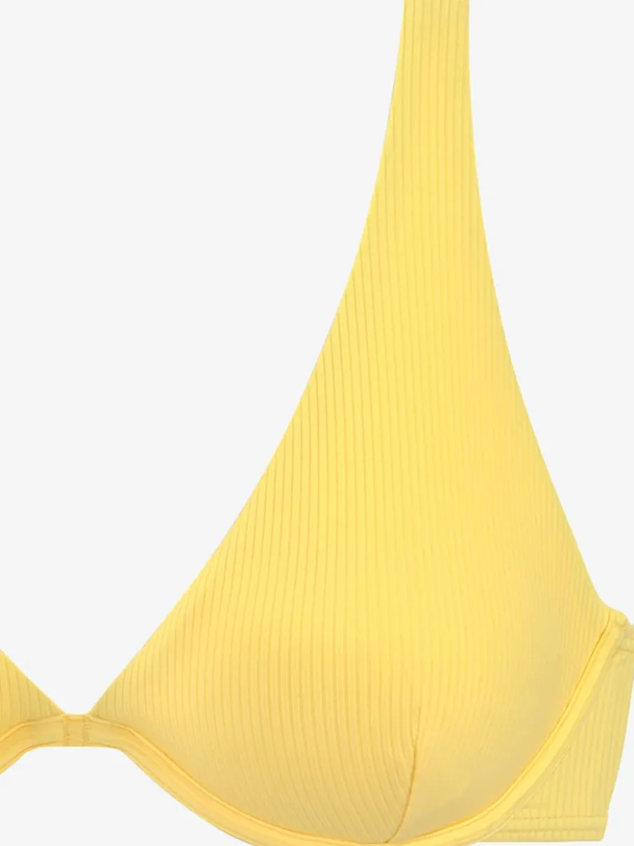 Haut de maillot de bain à armatures avec bonnets amovibles et bretelles réglables