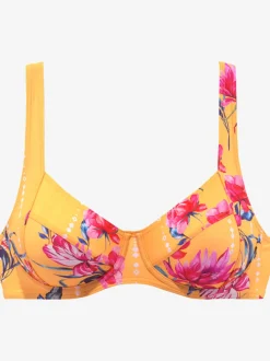 Haut de maillot de bain à armatures floral moderne