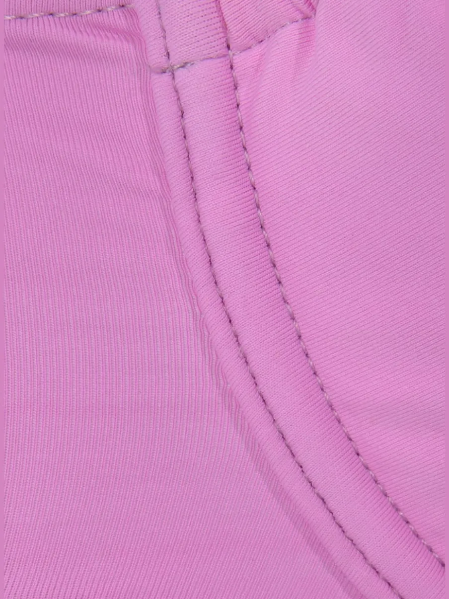 Haut de maillot de bain à armatures avec détails contrastés