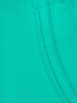 Haut de maillot de bain à armatures avec détails contrastés