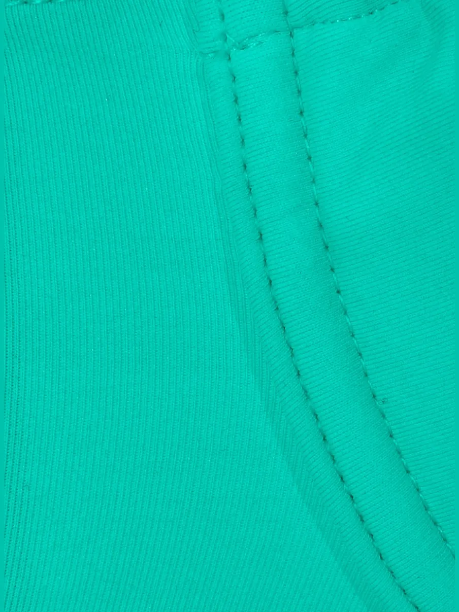 Haut de maillot de bain à armatures avec détails contrastés