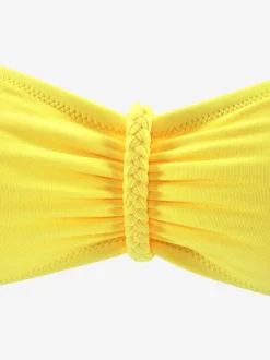 Haut de maillot de bain bandeau avec bonnets amovibles et bretelles ajustables