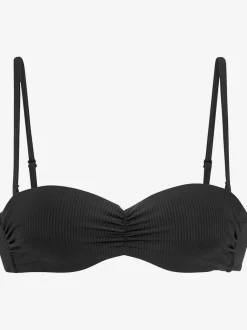 Haut de maillot de bain bandeau avec bonnets rembourrés et bretelles amovibles