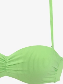 Haut de maillot de bain bandeau avec bonnets rembourrés et bretelles amovibles