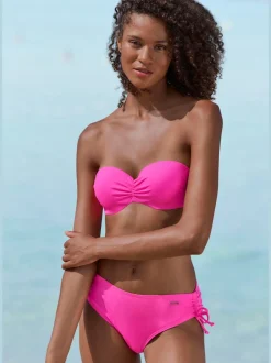 Haut de maillot de bain bandeau avec bonnets rembourrés et bretelles amovibles