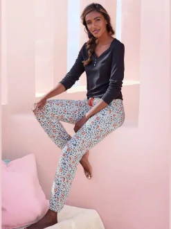 Haut de pyjama manches longues ultra-douces