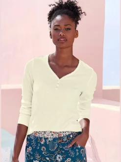 Haut de pyjama manches longues ultra-douces