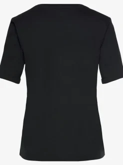 Haut de pyjama t-shirt confortable avec manches mi-longues