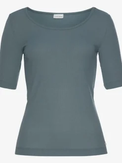Haut de pyjama t-shirt à encolure ronde