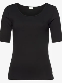 Haut de pyjama t-shirt à encolure ronde