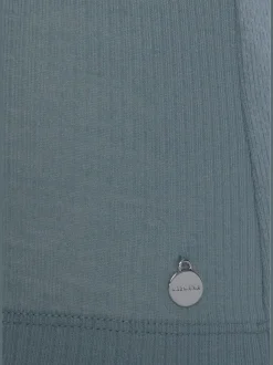 Haut de pyjama t-shirt à encolure ronde