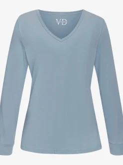 Haut de pyjama t-shirt à manches longues pour dormir