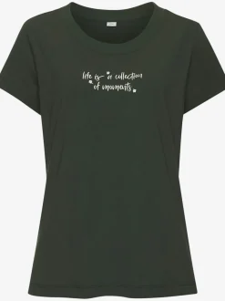 Haut de pyjama t-shirt s.oliver avec imprimé devant