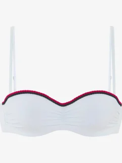 Hauts de bikini bandeau à armatures avec cordons amovibles