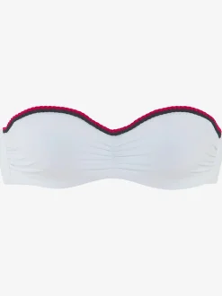 Hauts de bikini bandeau à armatures avec cordons amovibles