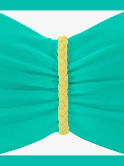 Hauts de bikini bandeau à armatures avec bretelles amovibles