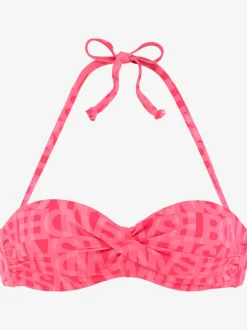Hauts de bikini bandeau à armatures en polyamide recyclé
