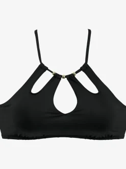 Hauts de bikini bustier avec découpes et bonnets amovibles